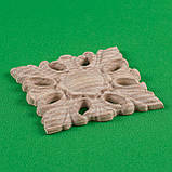 Для меблів різьба / Розетка меблева дерев'яна. Код Р8, фото 4