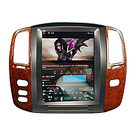 Штатна магнітола TS 2+32Gb + 4G (Car Play) для Lexus LX470 2002-2009 Tesla Style