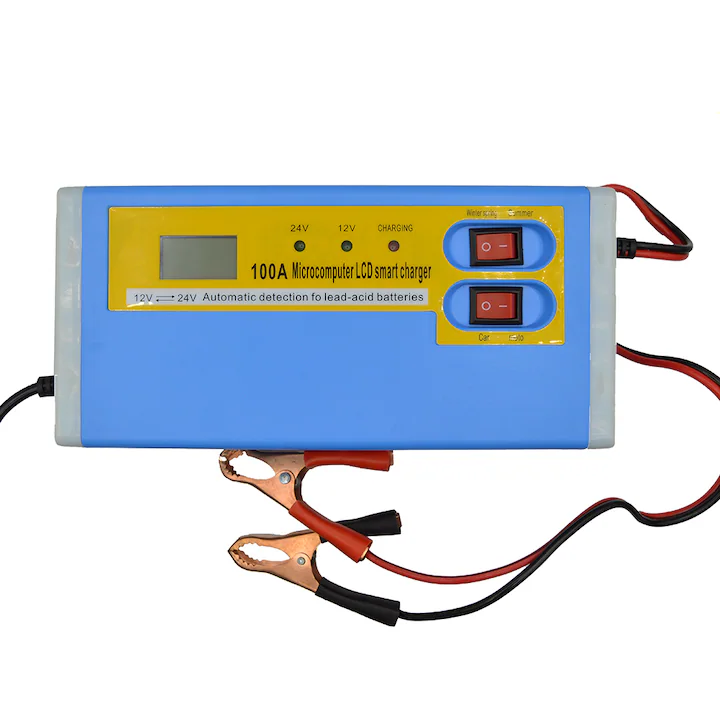 Зарядний пристрій для акумуляторів 12V/24V 100A, PA-0908