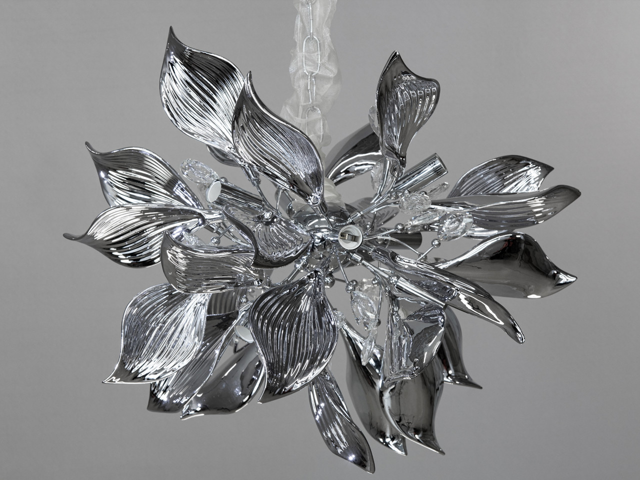 Люстра в спальню на 6 ламп, хром Diasha 7229-9PHR, фото 1