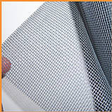 Москітна сітка 1.6х30 м (сіра) для вікон, балконів, альтанок, антимоскітна сітка Shadow, рулонні москітки, фото 4