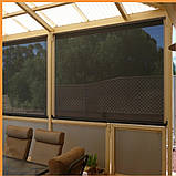 Москітна сітка 1.2х30 м (сіра) рулон, антимоскітна сітка для вікон, балконів, альтанок, антикішка, Shadow, фото 8