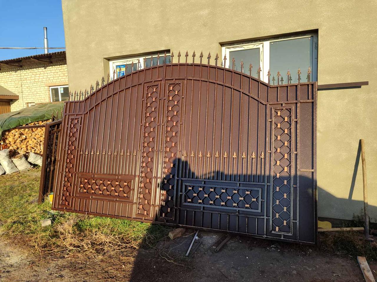 Ворота кованые Скорпіон, Скорпіон плюс