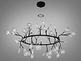 Люстра в зал на 54 лампочки Diasha Y889-54CBK, фото 3