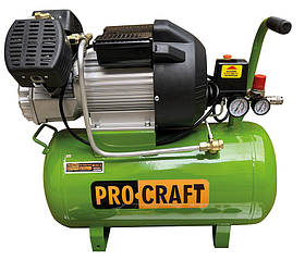 Повітряний компресор Procraft AC52-2 Universal, 50 л, 8 бар, 2200 Вт, масляний