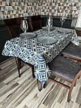 Скатертина тефлонова, водовідштовхувальна, Турецька, WATER PROFF (Під замовлення, або стандартний розмір), фото 3