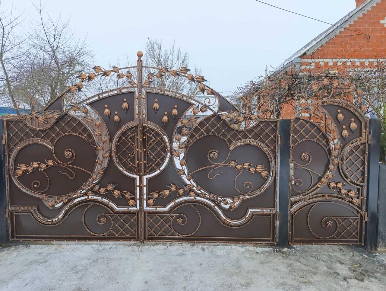 Ворота кованые Юпітер ( Юпитер)