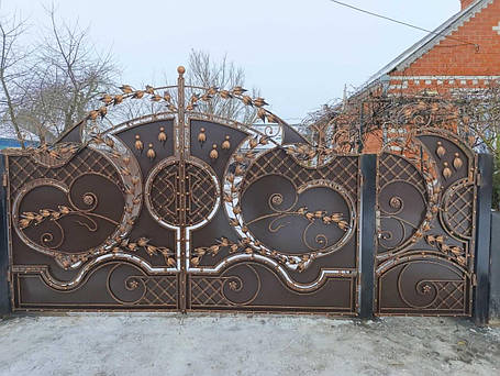 Ворота кованые Юпітер ( Юпитер), фото 1