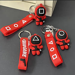 Брелок гумовий "Гра в кальмара"