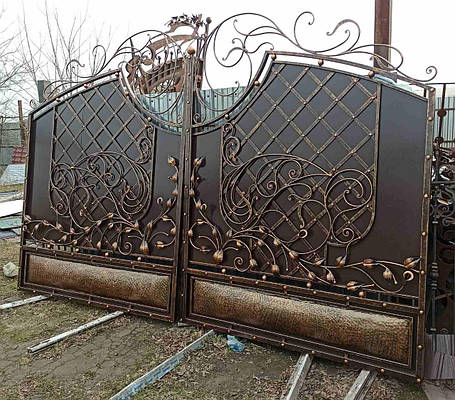 Ворота ковані Імідж ( Імідж), фото 1