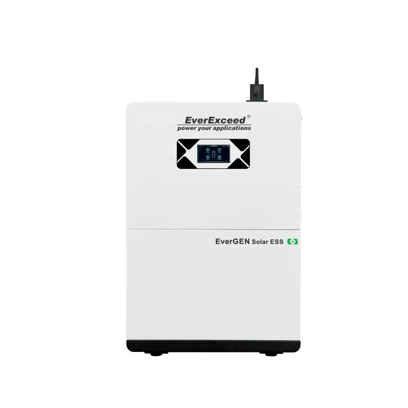 Сонячна система зберігання енергії EverExceed EGS 5K Pro з інвертором 5кВт, АКБ LiFePО4 5,12 кВт/год (модуль)