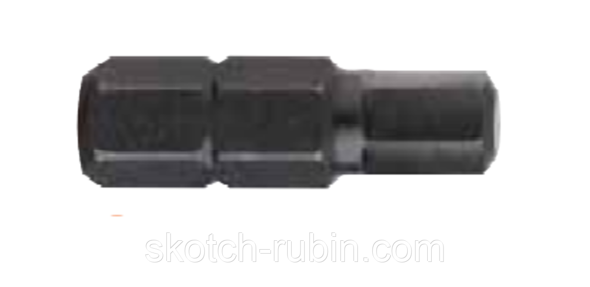 Насадка викруткова USH Industry. HEX 10 x 25 мм, Уп. 5 шт.