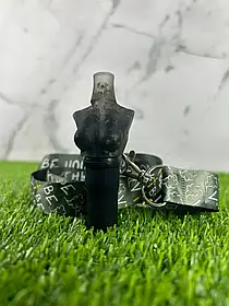 Індивідуальний мундштук "Tits Total  Black" від Vibe Hookah для кальяну