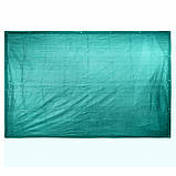 Затінювальна сітка 80% ТМ «Shadow» 3 м*4 м із люверсами для рослин, навісу та дачі, захист від сонця, зелена, фото 7