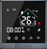 Терморегулятор програматор Castle AC8400H ЧОРНИЙ/ СРІБЛО/ БІЛИЙ, фото 2