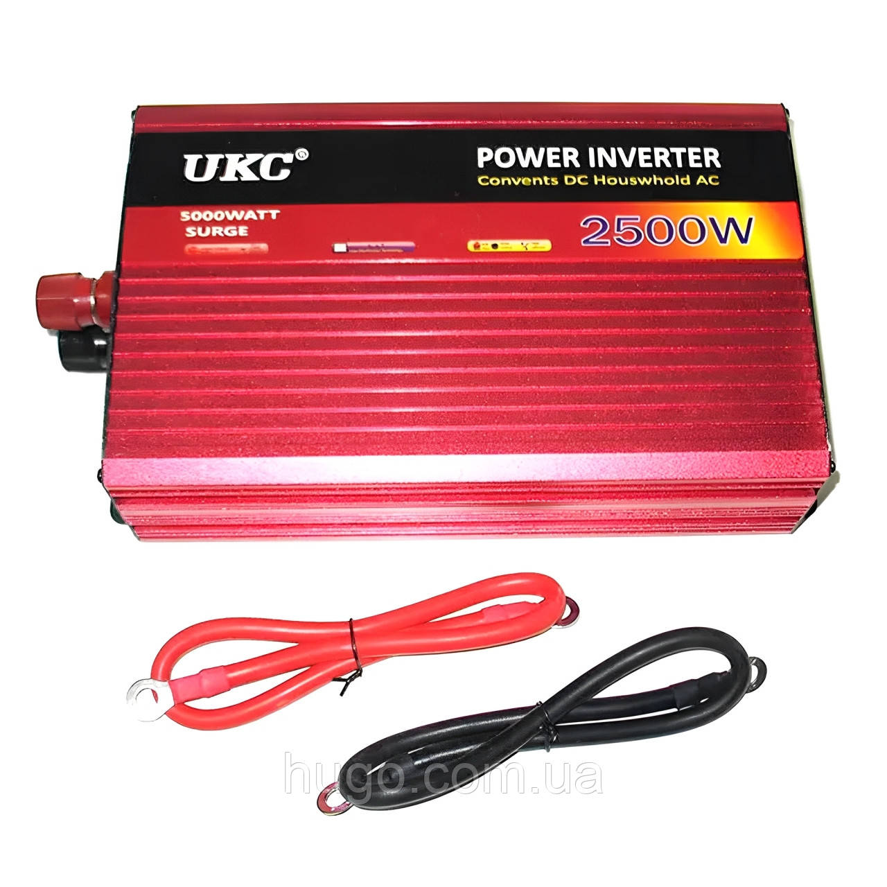 Перетворювач напруги автомобільний 2500W AC/DC AR 24V / Інвертор автомобільний / Автоінвертор