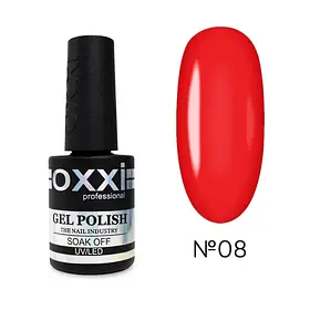 Вітражний гель-лак для нігтів Oxxi Professional Crystal Glass №08, 10 мл