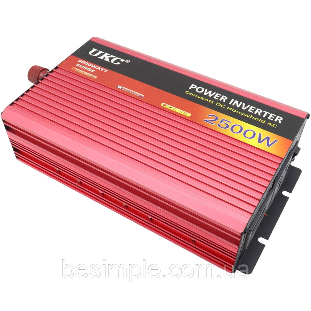 Перетворювач напруги автомобільний 2500W AC/DC AR 24V/ Інвертор