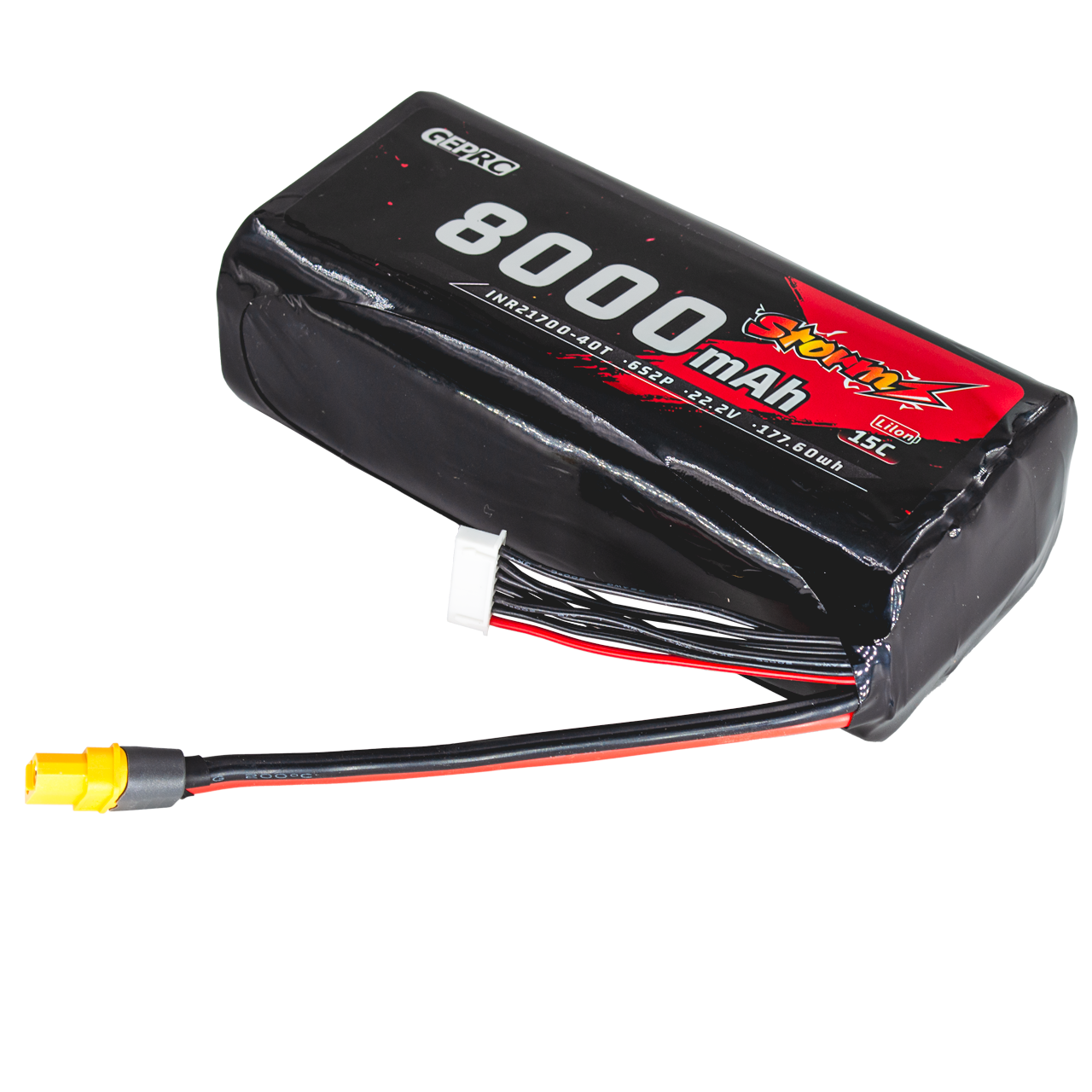 Акумуляторний акумулор GEPRC Storm IRT21700-40T 6S2P 8000mAh