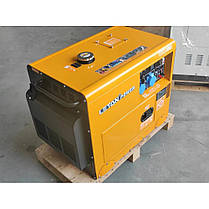 Безшумний дизельний генератор 6 кВТ LT600W, фото 3