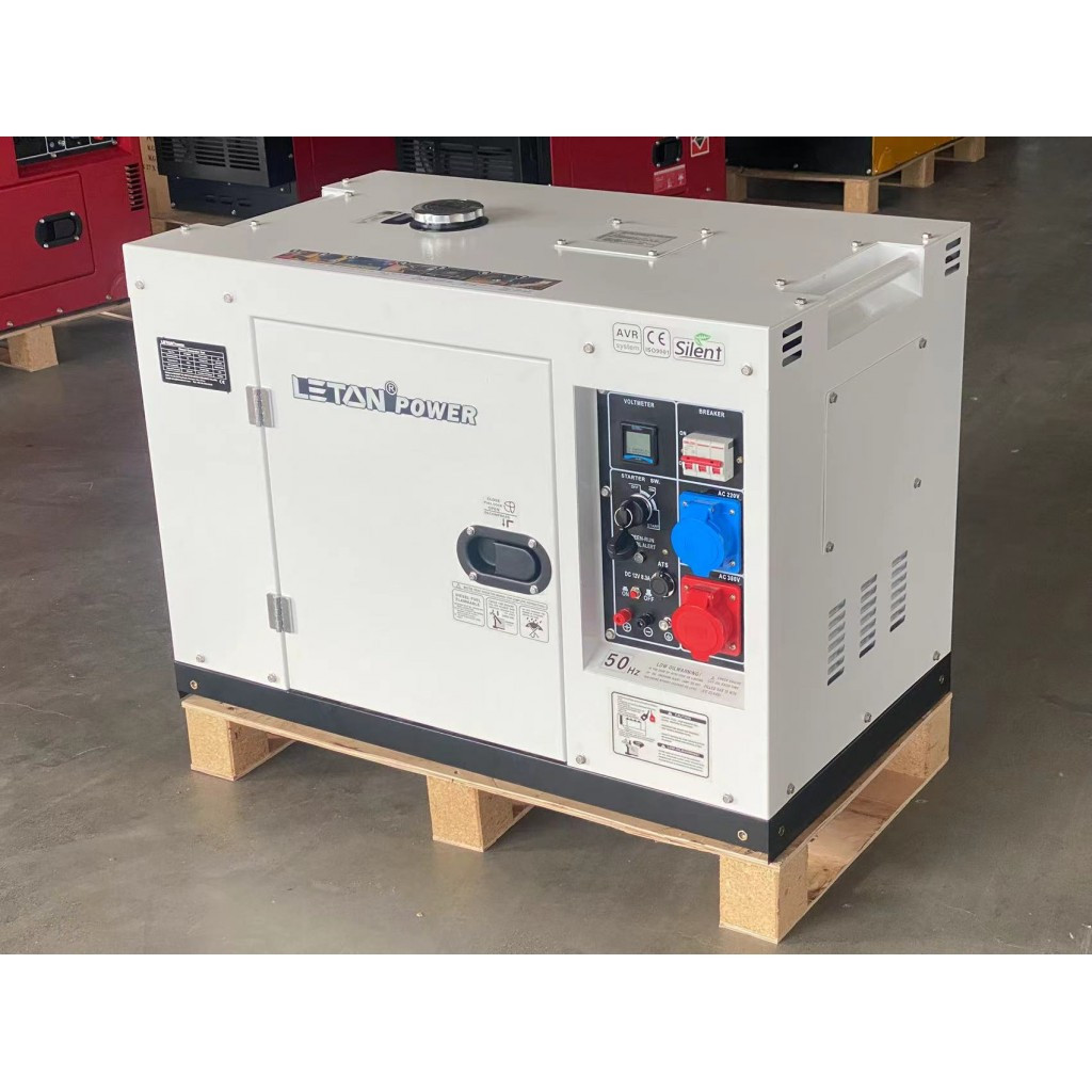 Безшумний дизельний генератор 10 кВТ LТ1200W