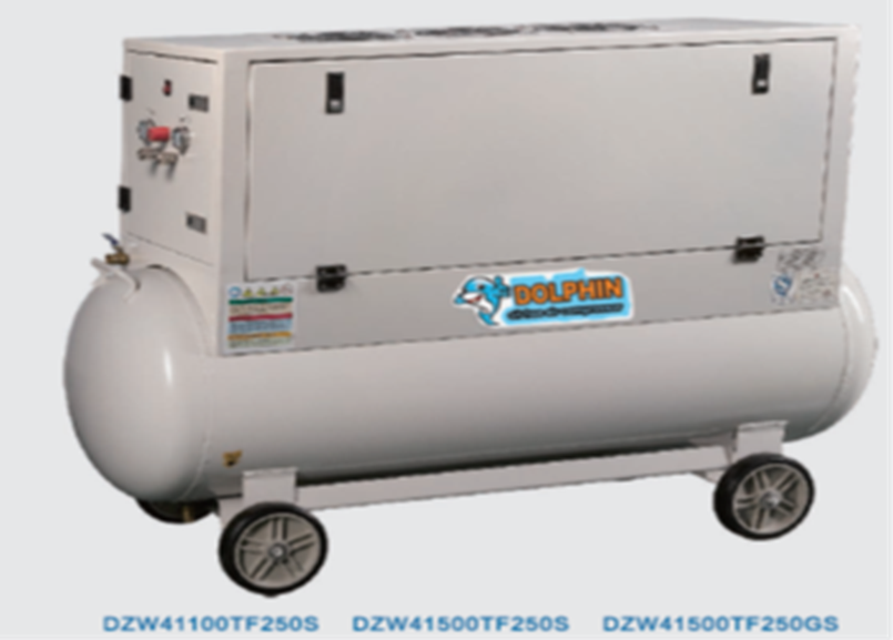 Компресор безмасляний Dolphin DZW41100TF250S