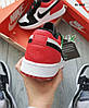 Чоловічі кросівки Nike Air Jordan 1 Low Black White Red Найк Джордан Лоу чорні з червоним, фото 6