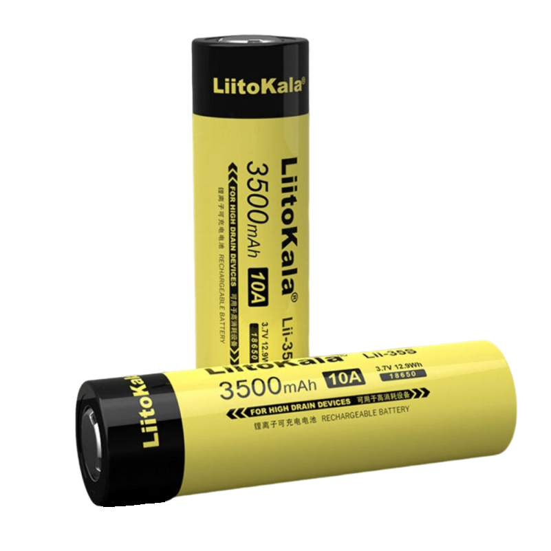 Акумулятор LiitoKala 18650 Lii-35S 3500mAh 3.7V літій-іонна батарея
