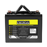 Акумулятор LiitoKala LiFePO4 12В 30Аг +LCD дисплей з вбудованим BMS Літій залізо фосфатний, фото 3