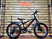 Дитячий велосипед 20" Corso Crank CR-20257 на зріст 110-125 см чорно-червоний, фото 3