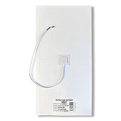 Нагрівальна плівка для дзеркала Biom прямокутна MDS-01 250*500 мм 220 В IP44 антизапотівання 21714