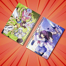 Скетчбуки Angel Beats! / Ангельські ритми
