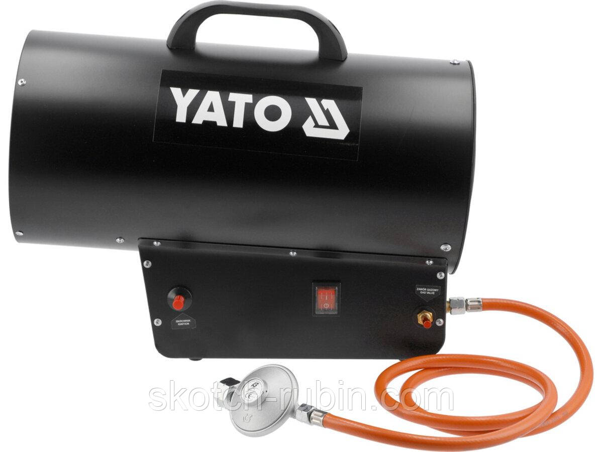 Нагрівач газовий YATO : 30 кВт, 230В,  70 Вт.  650 м³/год