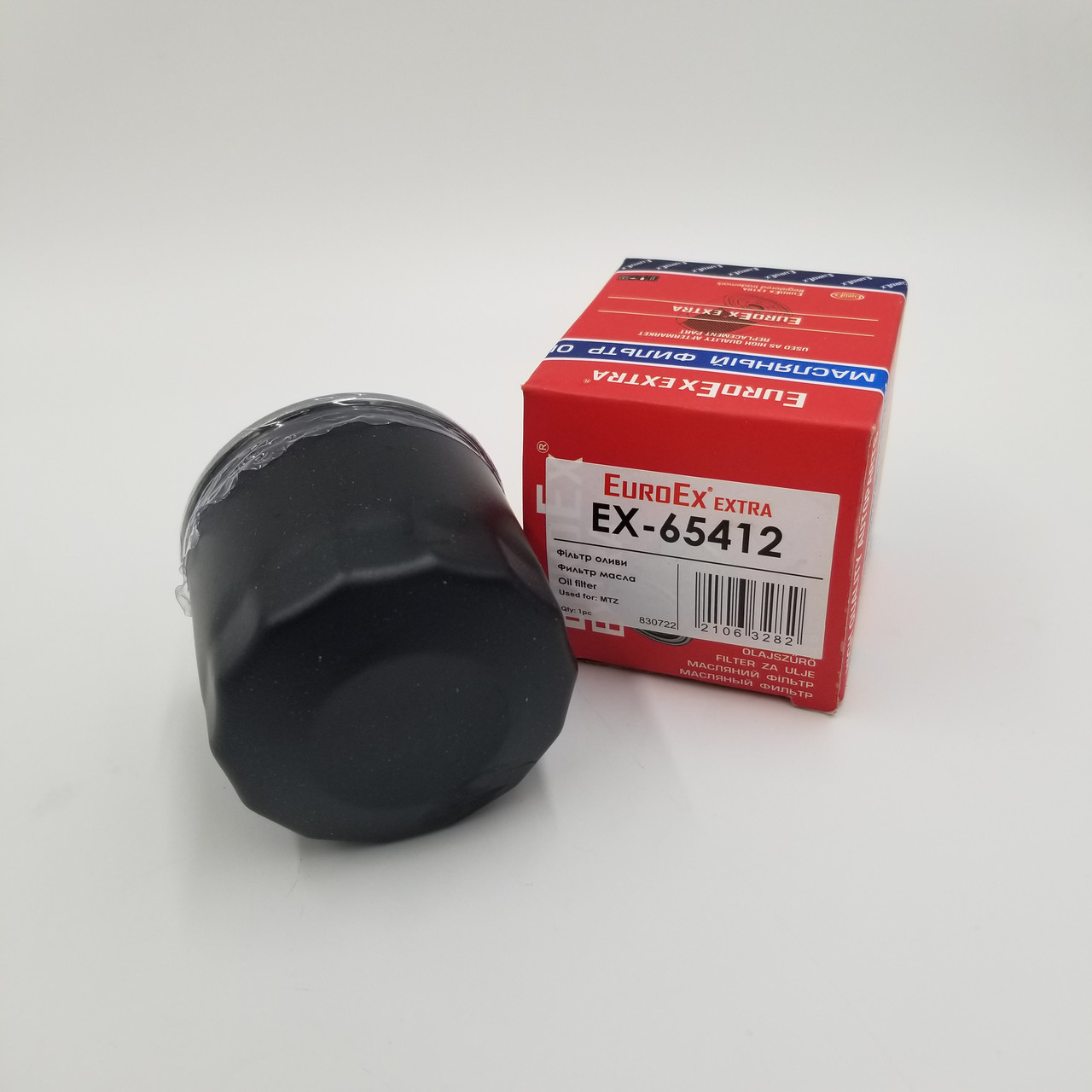 Фільтр масляний Матіз EuroEx Угорщина 25183779, 96570765, 96565412