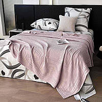 Євро / Двоспальний комплект постілі розмір 220х240 см. з покривалом / ковдрою 200х230см. + Фірменна сумка !!!