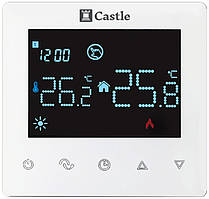 Терморегулятор програматор Castle AC606H БІЛИЙ/ ЧОРНИЙ