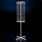 Стійка обертова розбірна MONO-90 H1470 D540 полети для окулярів зйомні. Торгова стійка під окуляри, стенд для розпродажу окулярів, фото 6