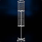 Стійка обертова розбірна MONO-144 H1980 D540 полети для окулярів зйомні. Торгова стійка під окуляри, стенд для розпродажу окулярів, фото 6