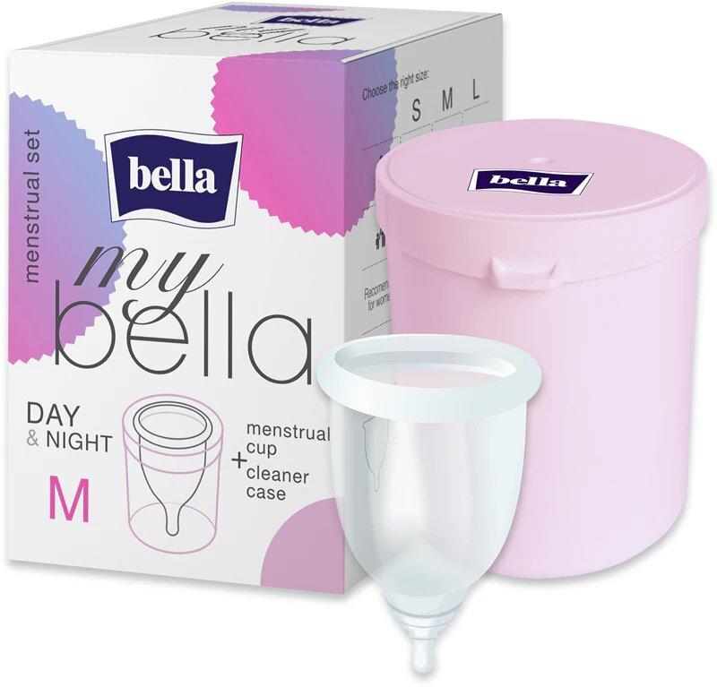 Менструальна чаша my Bella та контейнер для зберігання та чищення Medium 1 шт