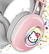 Навушники Bluetooth накладні з RGB підсвічуванням та Hello Kitty PG-706H, Беспроводные bluetooth наушники, фото 5