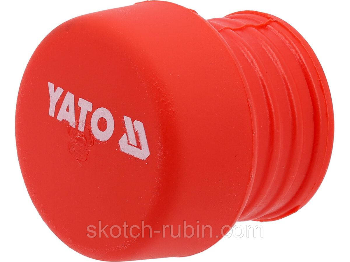 Наконечник змінний для молотка YT-45480 YATO Ø= 30 мм з високопружного поліетилену [100]