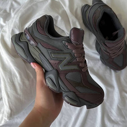 Жіночі Кросівки New Balance 9060 Truffle Rich Earth Violet Grey / Нью Беланс 9060 Траффл Фіолетові з Сірим, фото 1