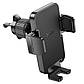 Автотримач для телефона HOCO H36 Cheetah car holder(air outlet) Black, фото 6