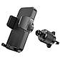 Автотримач для телефона HOCO H36 Cheetah car holder(air outlet) Black, фото 7