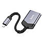 Кардридер HOCO UA25 2-in-1 card reader iP Metal Gray, фото 3