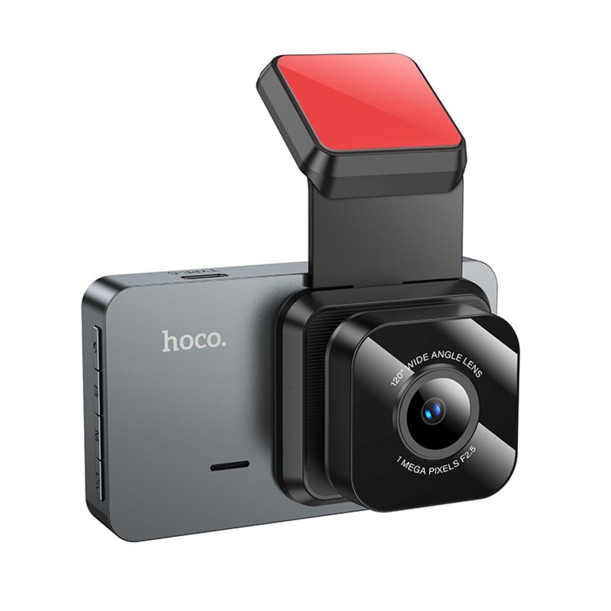 Відеореєстратор HOCO DV9 3-inch screen driving recorder (720P) Metal Gray