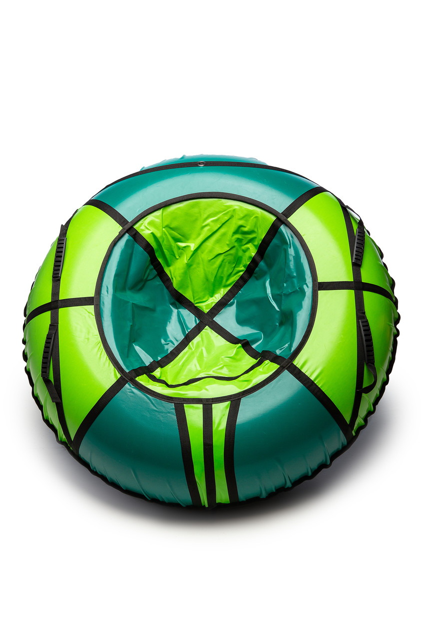 Тюбінг надувні санки ватрушка діаметр 80 см Салатовий