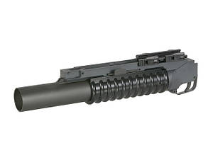 Модель американського гранатомета M203 Long QD RIS 40mm [A&K] (для страйкболу)