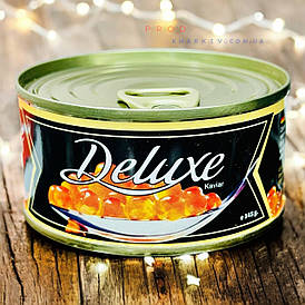 Ікра червона горбуша (імітація) "Deluxe" 145 грам (ключ).