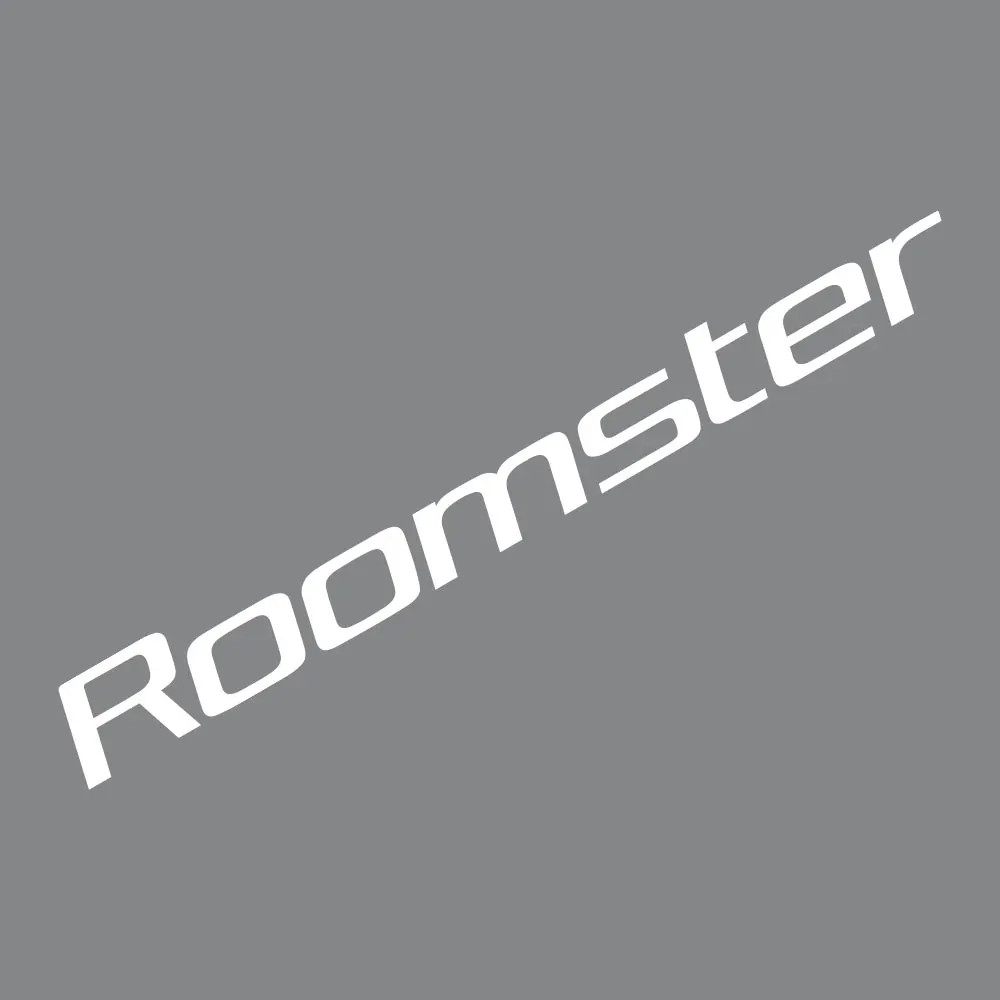 Наклейка напис Roomster на скло для Skoda 780х80мм, фото 1